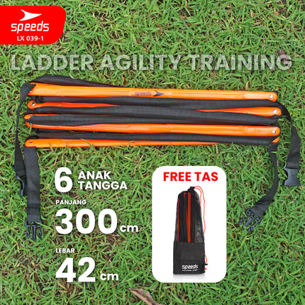 SPEEDS Agility Ladder Drills Training 3m 039-1