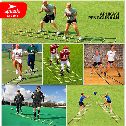 SPEEDS Agility Ladder Drills Training 3m 039-1