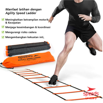 SPEEDS Agility Speed Ladder 8m 039-3