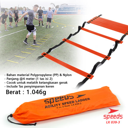 SPEEDS Agility Speed Ladder 8m 039-3