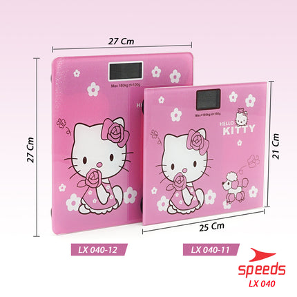 SPEEDS Kids Mini Digital Cartoon Design Body Weight Scale 180 KG 040-11