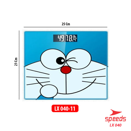 SPEEDS Kids Mini Digital Cartoon Design Body Weight Scale 180 KG 040-11