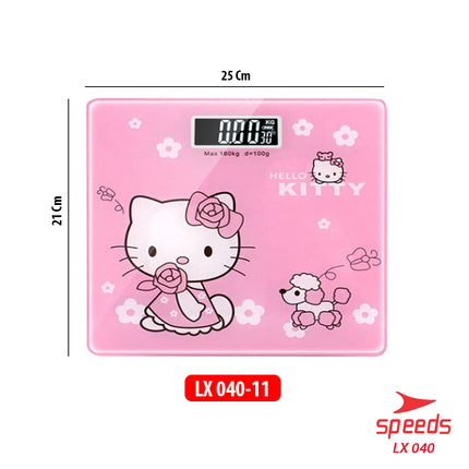 SPEEDS Kids Mini Digital Cartoon Design Body Weight Scale 180 KG 040-11