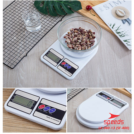 SPEEDS Timbangan Dapur Digital Timbangan Mini / Electronic Portable Scale 040-13