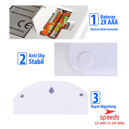 SPEEDS Timbangan Dapur Digital Timbangan Mini / Electronic Portable Scale 040-13