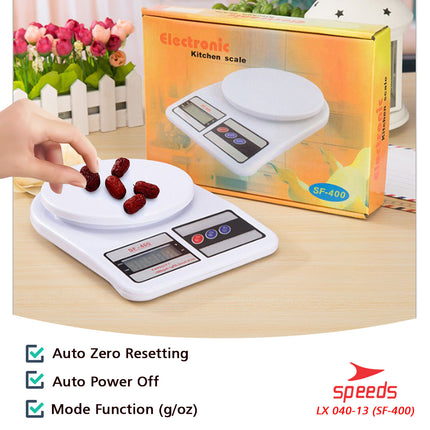 SPEEDS Timbangan Dapur Digital Timbangan Mini / Electronic Portable Scale 040-13
