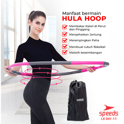 SPEEDS Hula Hoop Foam Bongkar Pasang Portabel 041-11