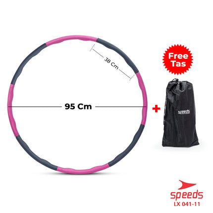 SPEEDS Hula Hoop Foam Bongkar Pasang Portabel 041-11