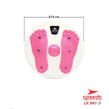 SPEEDS Magnetic Trimmer Jogging Body Plate Waist Twisting Body Slimming Abdomen LX 041-3