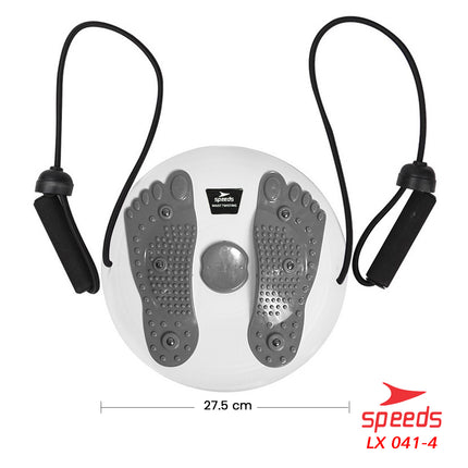 SPEEDS Magnetic Trimmer Jogging Body Plate Waist Twisting With Waist Slimming Rope LX 041-4