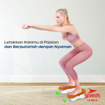 SPEEDS Waist Twisting Kaki Terpisah Magnetic Trimmer 041-5