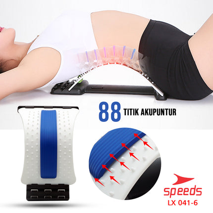SPEEDS Back Massager Backbone Stretcher Back Massage Fitness Equipment LX 041-6