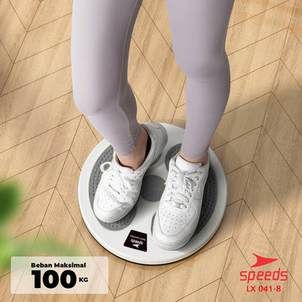 SPEEDS Magnetic Trimmer Jogging Body Plate Waist Twisting Fat Burning Tool 041-8