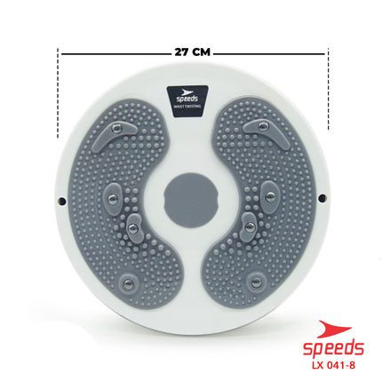 SPEEDS Magnetic Trimmer Jogging Body Plate Waist Twisting Fat Burning Tool 041-8