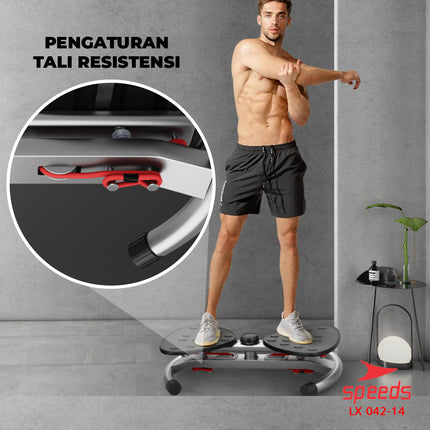SPEEDS Waist Twisting Fitness Equipment Exercise Plate Slimming Fat Waist Twister Outdoor Indoor 042-14