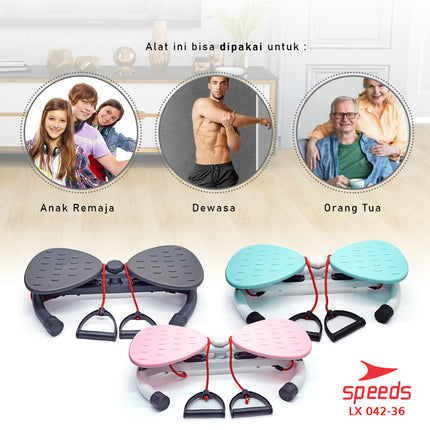 SPEEDS Waist Twisting Fitness Equipment Exercise Plate Slimming Fat Waist Twister Outdoor Indoor 042-14