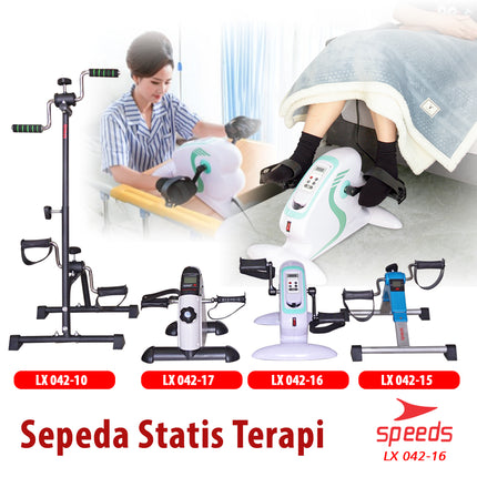 SPEEDS Static Bicycle Therapy Mini Static Bicycle for Legs, Hands, Stroke, Health Therapy Tool 042-16