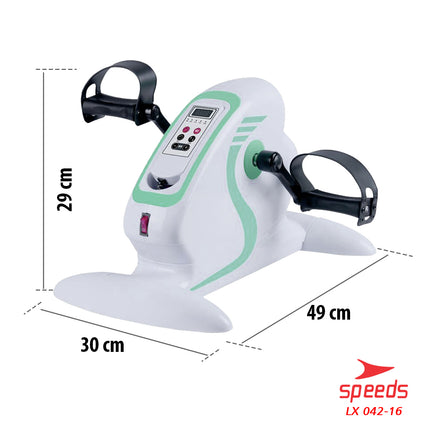 SPEEDS Static Bicycle Therapy Mini Static Bicycle for Legs, Hands, Stroke, Health Therapy Tool 042-16