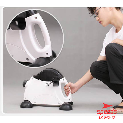 SPEEDS Mini Exercise Bike Mini Stationary Bike Health Therapy Tool 042-17