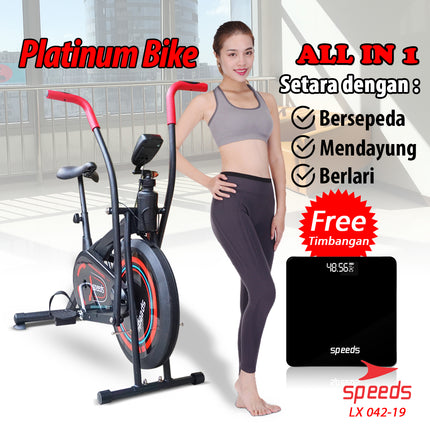SPEEDS Sepeda Statis Platinum Bike 042-19