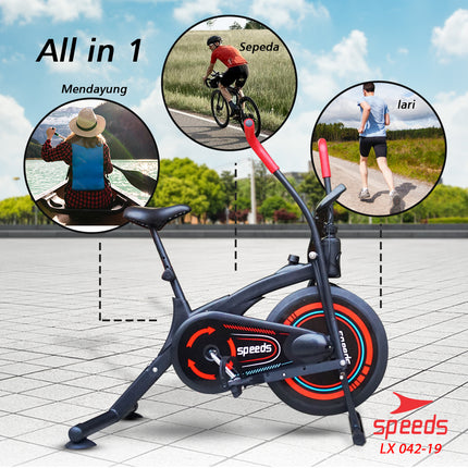 SPEEDS Sepeda Statis Platinum Bike 042-19