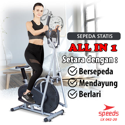 SPEEDS Sepeda Statis Orbitrack Platinum Bike 042-20