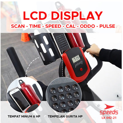 SPEEDS Sepeda Statis 042-21