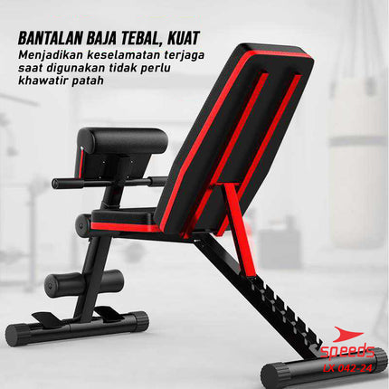 SPEEDS Dumbbell Sit Up Board Bench 042-24