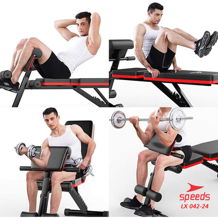 SPEEDS Dumbbell Sit Up Board Bench 042-24