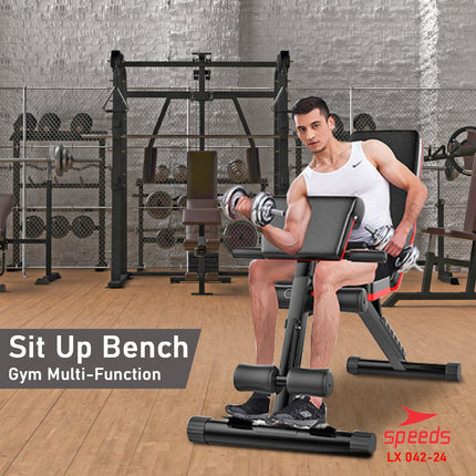 SPEEDS Dumbbell Sit Up Board Bench 042-24