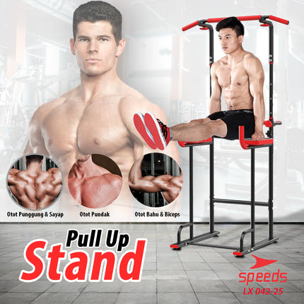 SPEEDS Pull Up Stand Chin Up Pull Up Bar Home Fitness Equipment Home Gym 042-25