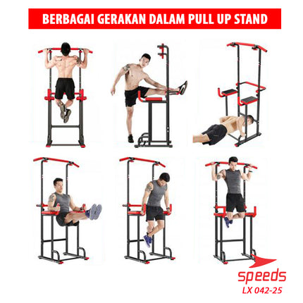 SPEEDS Pull Up Stand Chin Up Pull Up Bar Home Fitness Equipment Home Gym 042-25