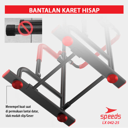 SPEEDS Pull Up Stand Chin Up Pull Up Bar Home Fitness Equipment Home Gym 042-25