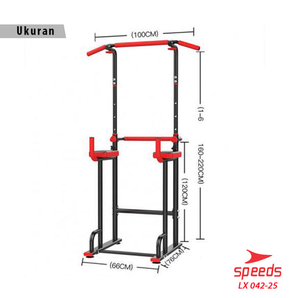 SPEEDS Pull Up Stand Chin Up Pull Up Bar Home Fitness Equipment Home Gym 042-25