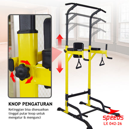 SPEEDS Power Tower Pull Up Bar 042-26