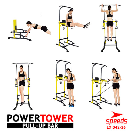 SPEEDS Power Tower Pull Up Bar 042-26