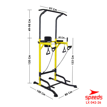 SPEEDS Power Tower Pull Up Bar 042-26