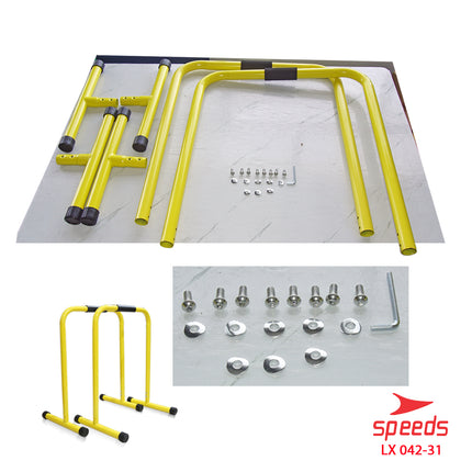 SPEEDS Dip Bar Portable Lebert Equalizer Push Up Bar Training Station Fitness Equipment 042-31