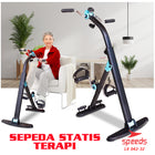 SPEEDS Pedal Exerciser Stationary Bike Therapy for Legs and Arms Dual Exerciser 042-32