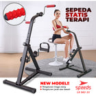 SPEEDS Pedal Exerciser Stationary Bike Therapy for Legs and Arms Dual Exerciser 042-33