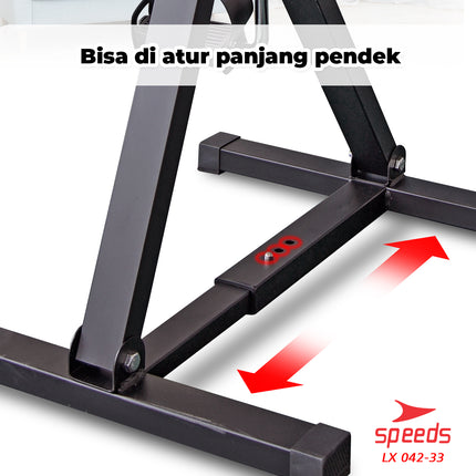 SPEEDS Pedal Exerciser Stationary Bike Therapy for Legs and Arms Dual Exerciser 042-33