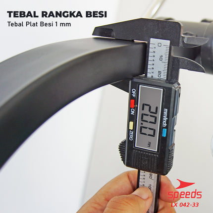 SPEEDS Pedal Exerciser Stationary Bike Therapy for Legs and Arms Dual Exerciser 042-33