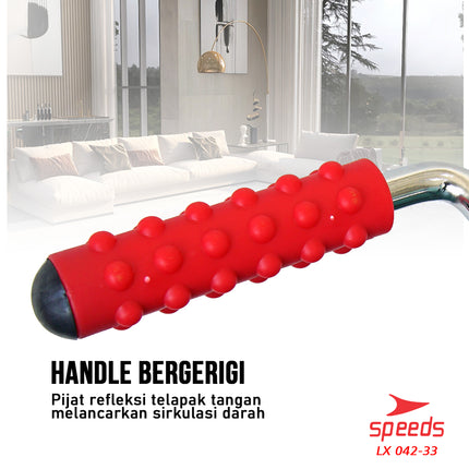SPEEDS Pedal Exerciser Stationary Bike Therapy for Legs and Arms Dual Exerciser 042-33