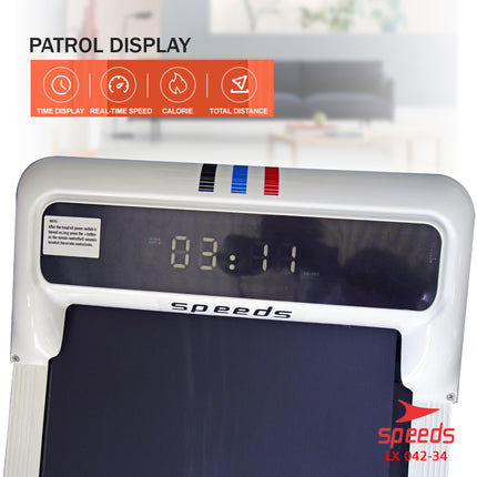 SPEEDS Electric Treadmill Walking Pad Electric Treadmill Home Gym Exercise Equipment 042-34
