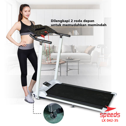 SPEEDS Foldable Electric Treadmill Running Machine Home Exercise 042-35