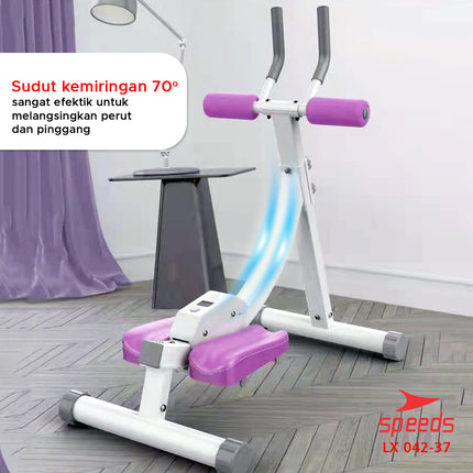 SPEEDS AB Coaster Gym Equipment for Abdominal Muscle Toning, Abdomen, Thigh, and Hip Workout 042-37