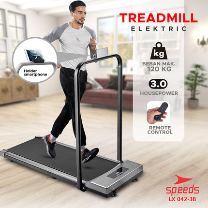 SPEEDS Electric Treadmill Walking Pad Electric Treadmill Home Exercise Equipment Gym Fitness Equipment 042-38