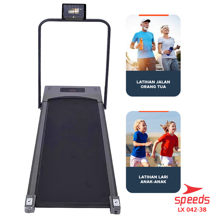 SPEEDS Electric Treadmill Walking Pad Electric Treadmill Home Exercise Equipment Gym Fitness Equipment 042-38