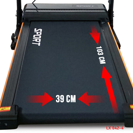 SPEEDS 2.0 Electric Treadmill 2-in-1 Machine Exercise Gym Fitness Cardio 042-4