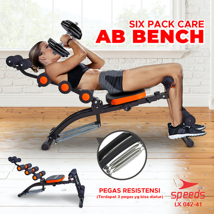SPEEDS Dumbbell Sit-Up Bench Gym Fitness Equipment Dumbbell Chair Multifunctional Ab Bench 042-41